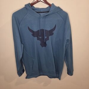 Under Armour Project Rock Blue Hoodie